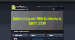 Desktop Screenshot of framebyframe.com
